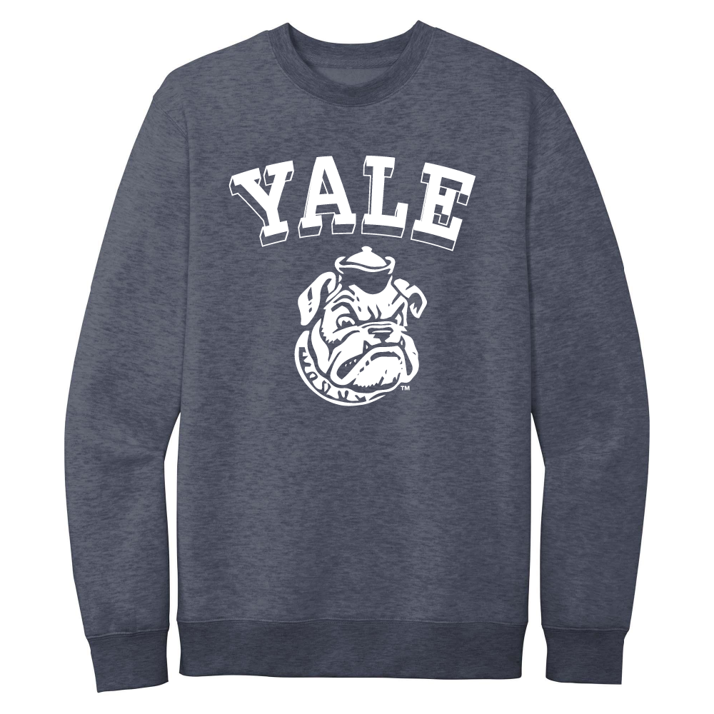 Vintage Sailor Bulldog Crewneck Sweatshirt | Yale Bulldog Blue