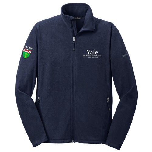 Yale PCCSM Eddie Bauer Full Zip Microfleece Jacket Navy | Navy
