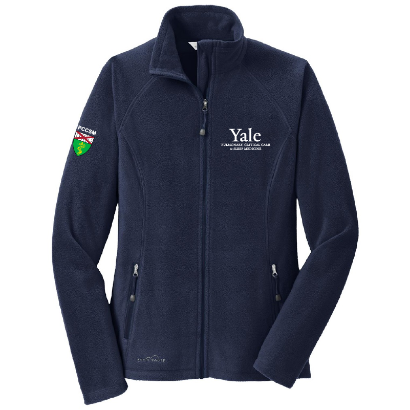 Yale PCCSM Eddie Bauer Ladies' Full Zip Microfleece Jacket | Yale Pulmonary  Critical Care \u0026 Sleep Medicine