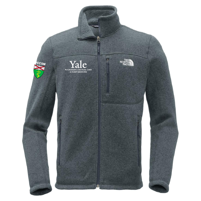 Yale PCCSM North Face Sweater Fleece Yale Pulmonary Critical Care Sleep Medicine