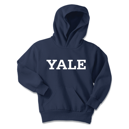 Youth Yale Hoodie Yale Bulldog Blue
