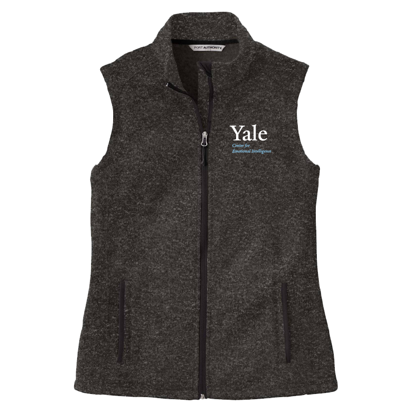 Women's fleece sweater vests online