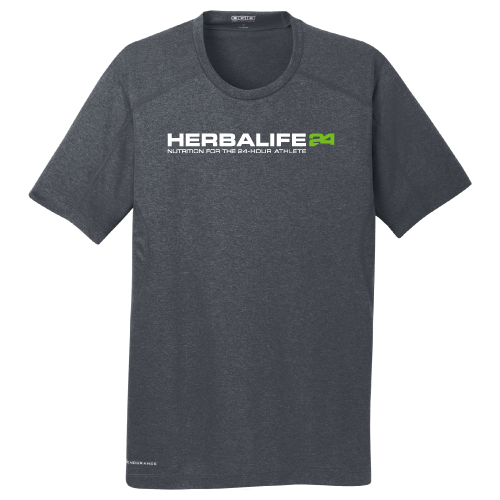 Herbalife Nutrition Mens Pulse Crew T Shirt With Horizontal Herbalife 24 Logo Herbalife Nutrition Distributors