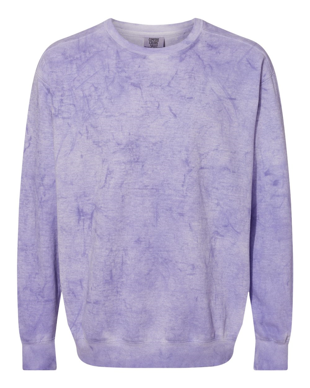 Garment-Dyed Spray Crewneck Sweatshirt | Primo Designs