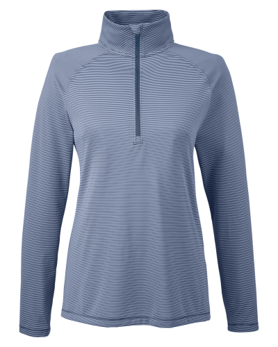 Under Armour Ladies Tech Stripe Quarter Zip Custom Apparel