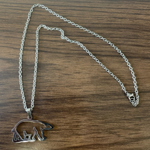 Polar bear necklace deals