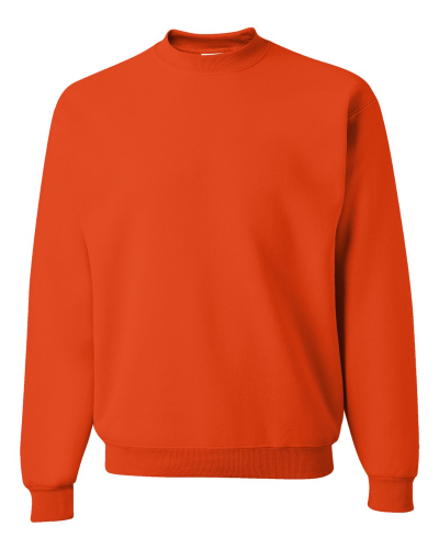 Burnt Orange NuBlend Crewneck Sweatshirt by Jerzees - Will Enterprises ...