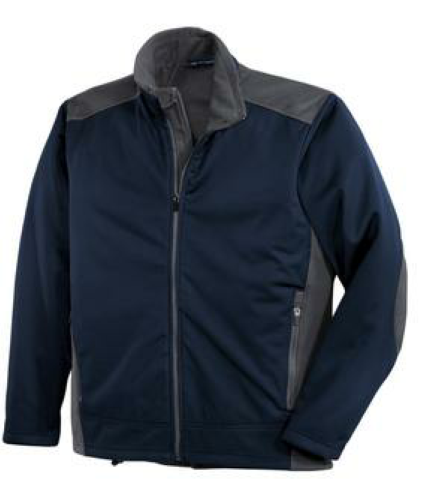 Navy Graphite Port Authority Two-Tone Soft Shell Jacket by Port ...