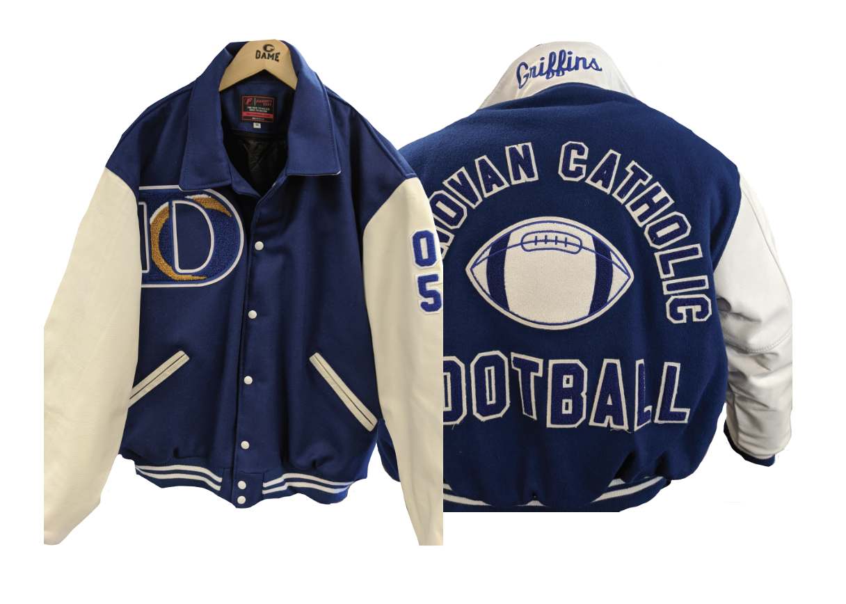 Donovan Catholic Full Custom Varsity Jacket | Washington