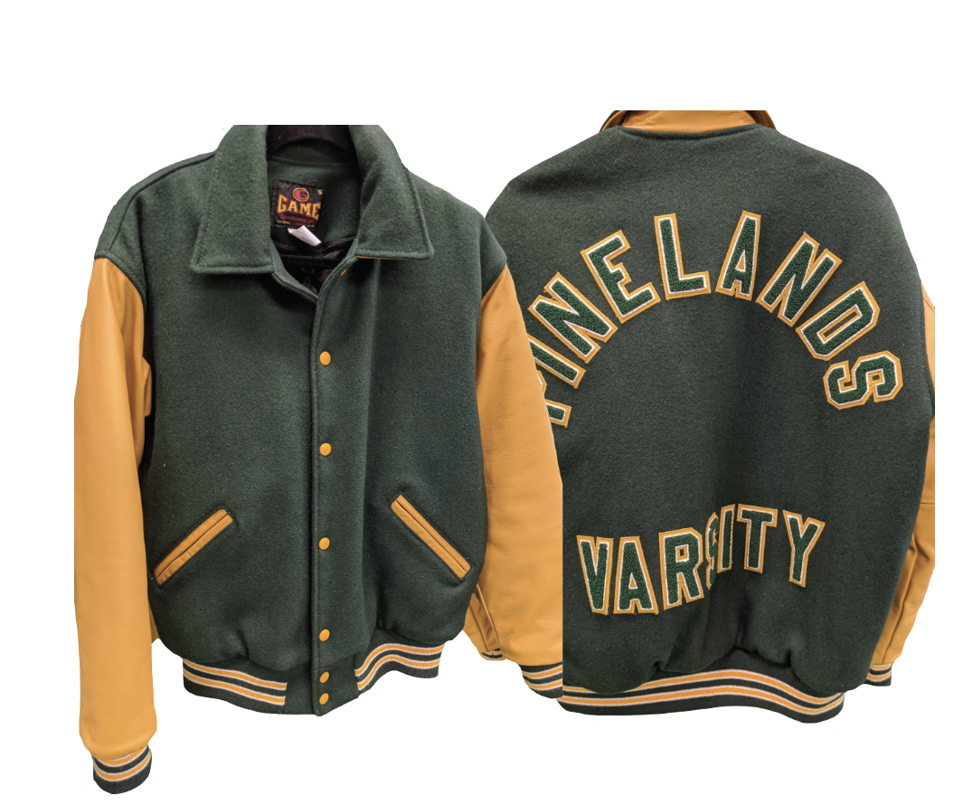 Pinelands Full Custom Varsity Jacket | Farro's Varsity Jackets