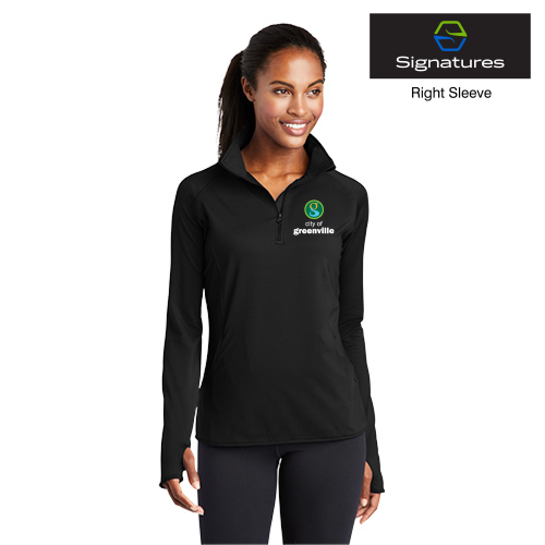 COGVC &#45; Sport&#45;Tek Ladies Sport&#45;Wick Stretch 1/4&#45;Zip Pullover &#45; LST850-UniformforAll