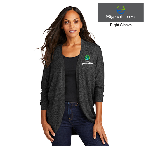 COGVC - Port Authority Ladies Marled Cocoon Sweater - LSW416-UniformforAll