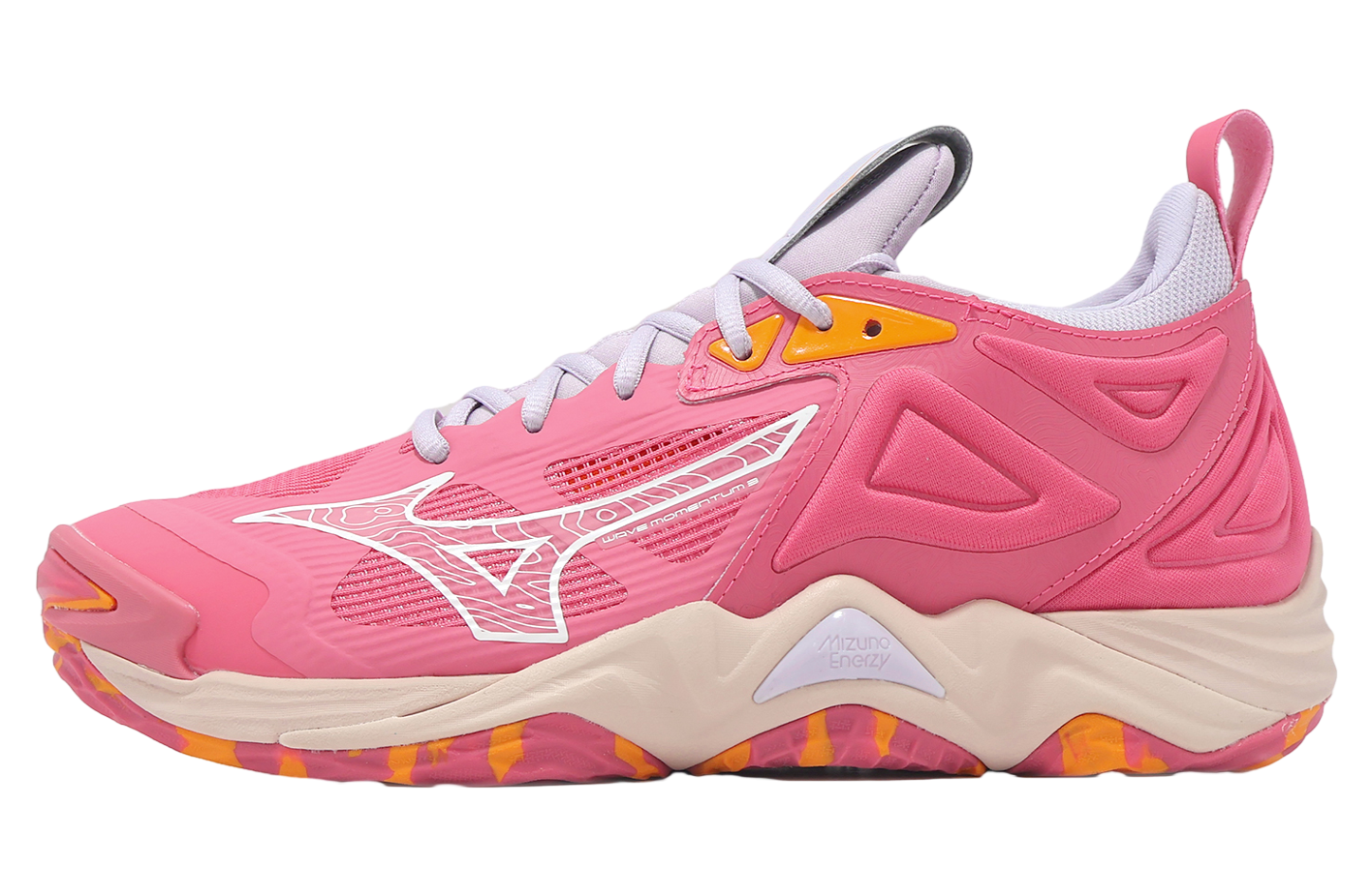 Mizuno Wave Momentum 3 Unisex Volleyball Shoe - Camellia Rose