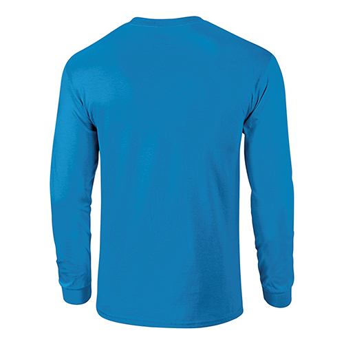 Gildan 2400 Ultra Cotton Custom Long-Sleeve T-Shirts Sapphire