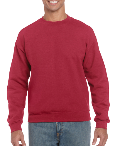 Antique Cherry Red Gildan?? Heavy Blend?? Adult Crewneck Sweatshirt ...