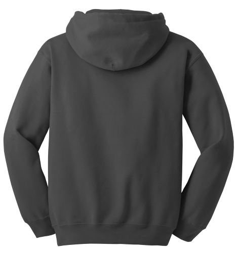 Charcoal Gildan DryBlend Pullover Hooded Sweatshirt - Pride Embroidery ...