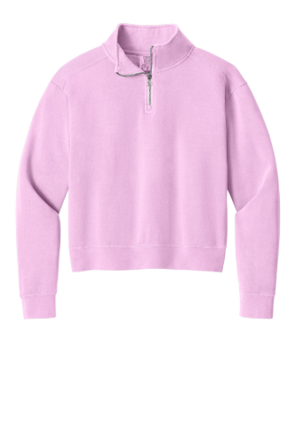 Comfort Colors Women's Mid-Length 1/4-Zip Sweatshirt 1580L