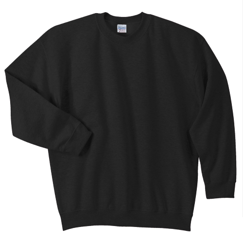 Black Gildan Heavy Blend Crewneck Sweatshirt by Gildan - Arlington Ink ...