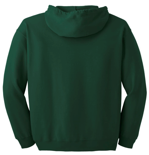 Gildan forest green hoodie 2025