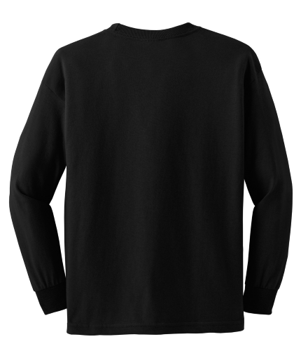 Gildan black long sleeve t shirt cheap