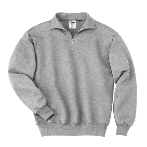 JERZEES SUPER SWEATS 1/4-Zip Sweatshirt with Cadet Collar