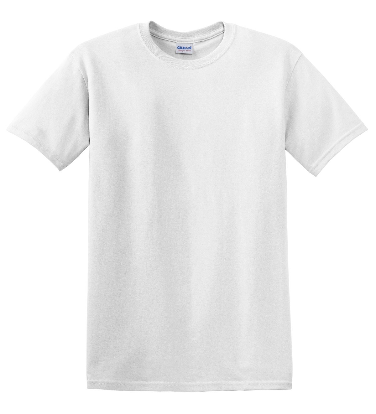 GILDAN Men's Heavy Cotton T-Shirt - 5.3 Oz, Classic Fit, Purple, Size Large
