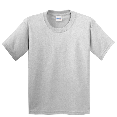 Ash Gildan Youth Heavy Cotton T Shirt - Rapid Expressions, LLC