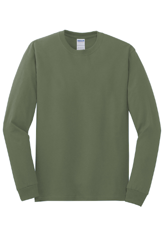 Gildan Heavy Cotton 100% Cotton Long Sleeve T-Shirt