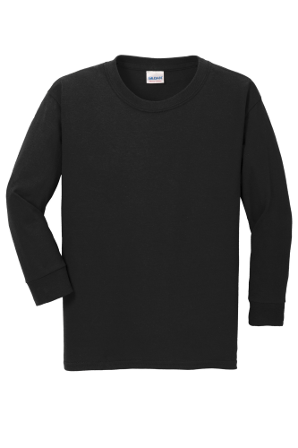 Gildan Youth Heavy Cotton 100% Cotton Long Sleeve T-Shirt
