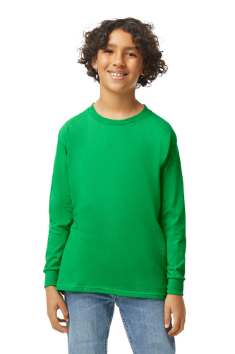 Gildan Youth Heavy Cotton 100% Cotton Long Sleeve T-Shirt