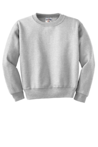 JERZEES Youth NuBlend Crewneck Sweatshirt | Downtown T-Shirt