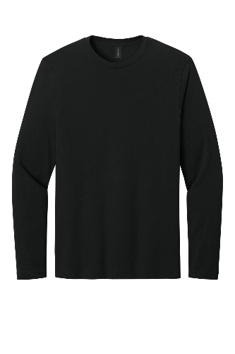 Gildan Softstyle Long Sleeve T-Shirt in Black