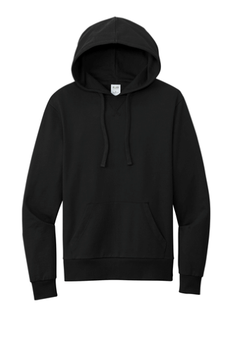 Allmade Unisex French Terry Pullover Hoodie AL4000 in DeepBlack