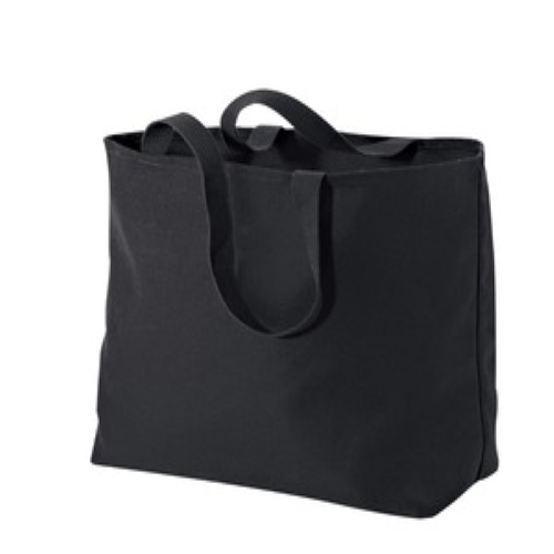 Port & Company Jumbo Tote in Black