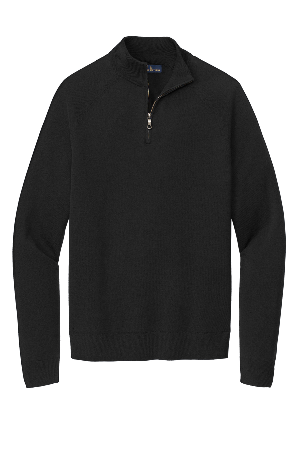 Brooks Brothers Cotton Stretch 1/4-Zip Sweater BB18402 | The OTO Shop