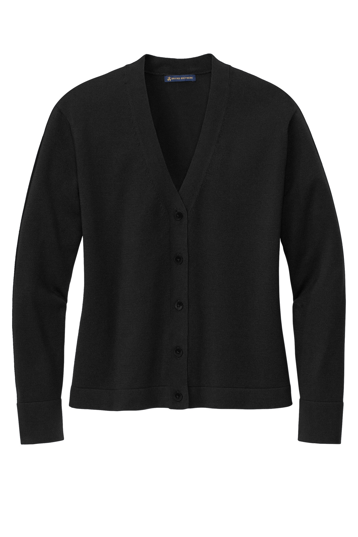 大特価放出！ Brooks Sweater Cardigan Stretch Cotton Women's Brothers トップス