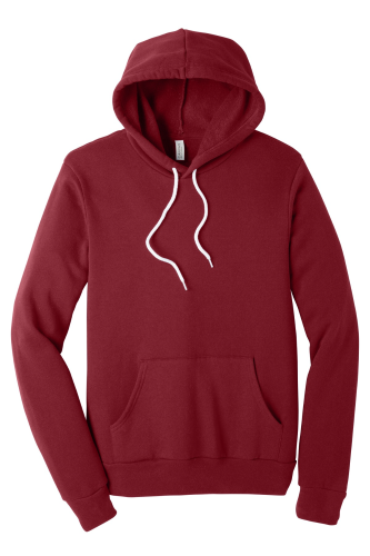 BELLA+CANVAS Unisex Sponge Fleece Pullover Hoodie
