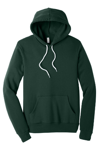 BELLA+CANVAS Unisex Sponge Fleece Pullover Hoodie