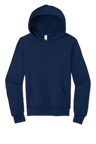BELLA+CANVAS Youth Sponge Fleece Pullover Hoodie