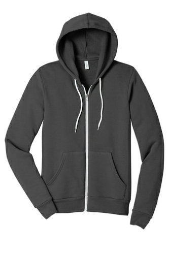 BELLA+CANVAS Unisex Sponge Fleece Full-Zip Hoodie