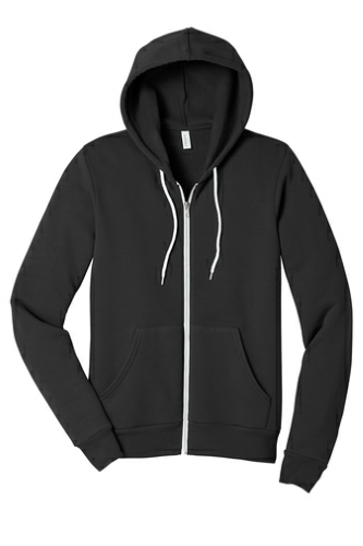 BELLA+CANVAS Unisex Sponge Fleece Full-Zip Hoodie