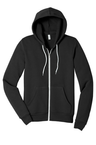BELLA+CANVAS Unisex Sponge Fleece Full-Zip Hoodie