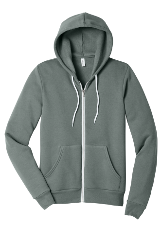 BELLA+CANVAS Unisex Sponge Fleece Full-Zip Hoodie