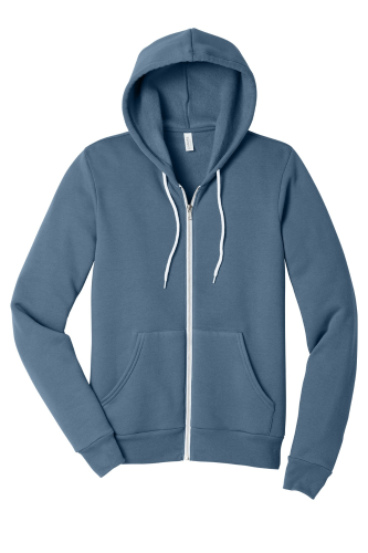 BELLA+CANVAS Unisex Sponge Fleece Full-Zip Hoodie
