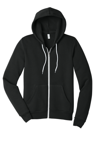 BELLA+CANVAS Unisex Sponge Fleece Full-Zip Hoodie