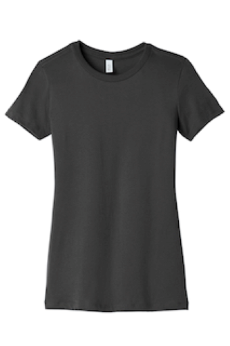 BELLA+CANVAS Women's The Favorite Tee in Asphalt