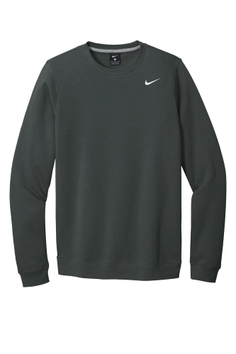Nike Club Fleece Crew CJ1614 in Anthracite