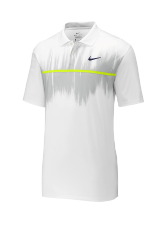 nike dry vapor fog print polo shirt