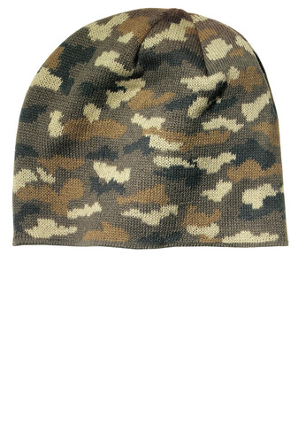 Port & Company Camo Beanie Cap