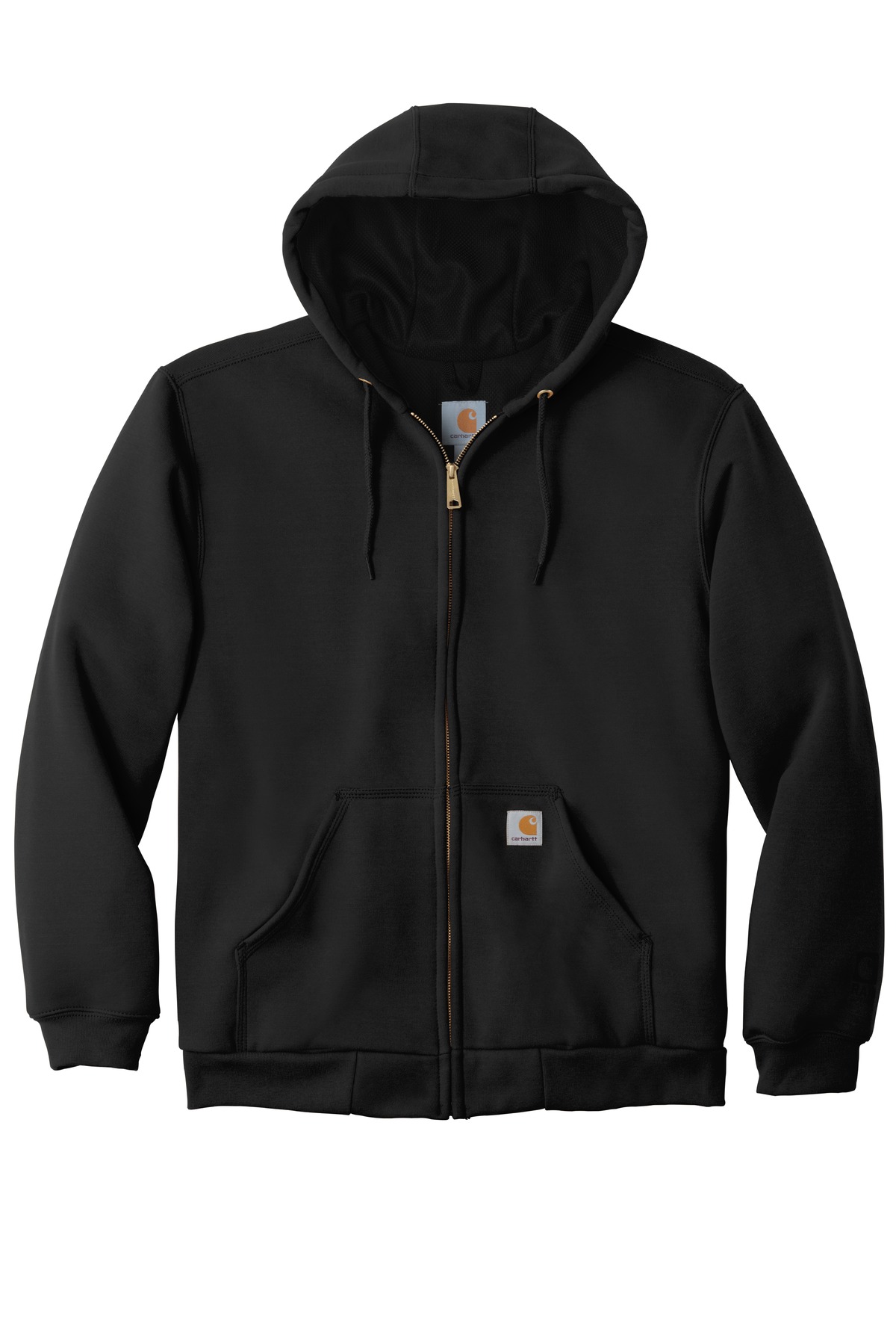Carhartt Rain Defender Rutland Thermal Lined Hooded Zip Front Sweatshirt TCA Graphics